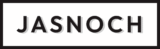 Logo artysty Zygmunta Jasnocha – czarny napis JASNOCH w prostokącie na białym tle